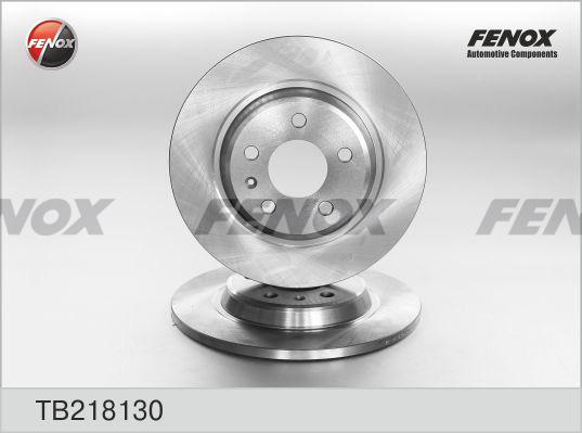 Fenox TB218130 - Спирачен диск vvparts.bg