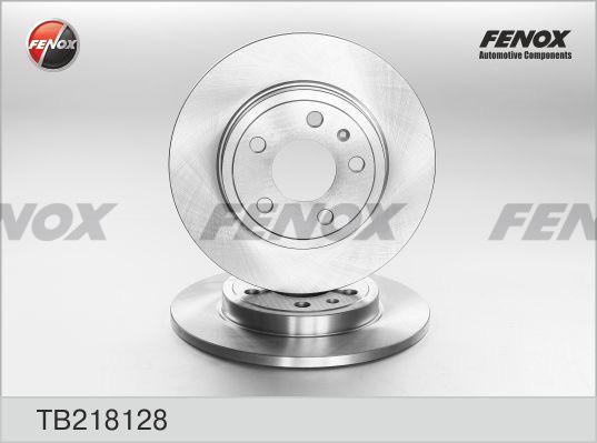 Fenox TB218128 - Спирачен диск vvparts.bg