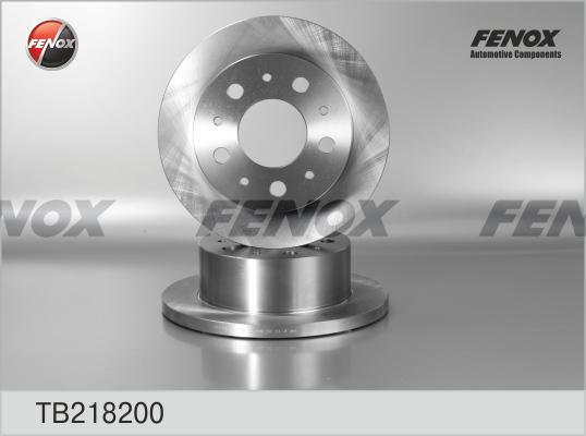 Fenox TB218200 - Спирачен диск vvparts.bg