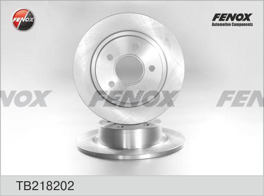 Fenox TB218202 - Спирачен диск vvparts.bg