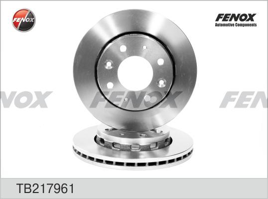 Fenox TB217961 - Спирачен диск vvparts.bg