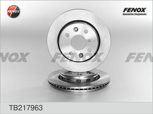 Fenox TB217963 - Спирачен диск vvparts.bg