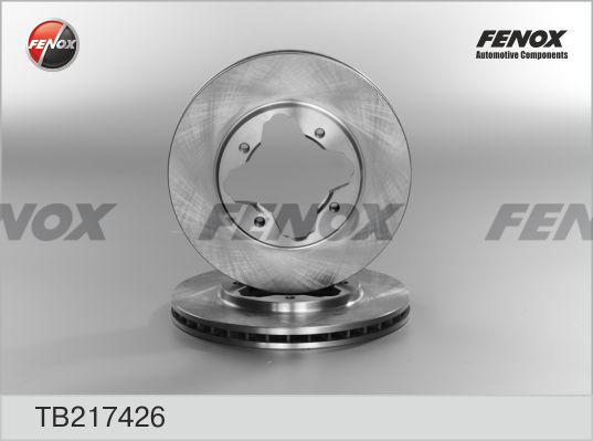 Fenox TB217426 - Спирачен диск vvparts.bg