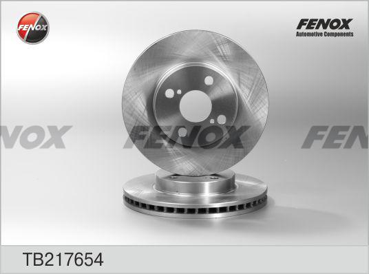 Fenox TB217654 - Спирачен диск vvparts.bg