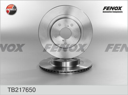 Fenox TB217650 - Спирачен диск vvparts.bg