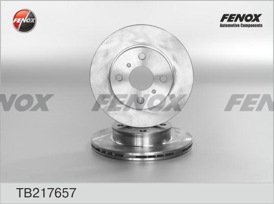 Fenox TB217657 - Спирачен диск vvparts.bg