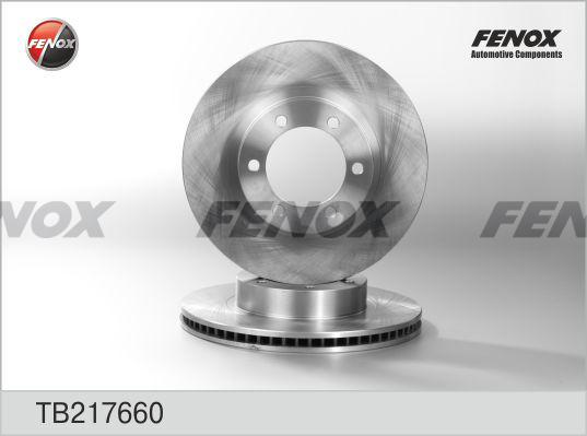 Fenox TB217660 - Спирачен диск vvparts.bg