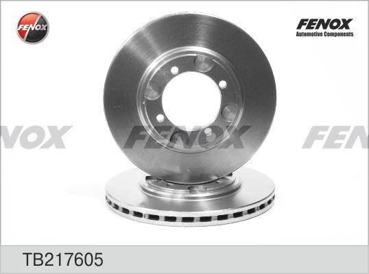 Fenox TB217605 - Спирачен диск vvparts.bg