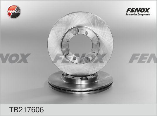 Fenox TB217606 - Спирачен диск vvparts.bg