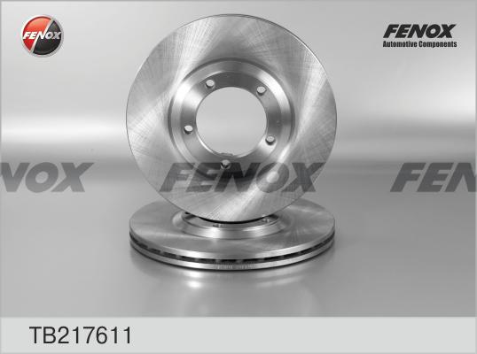 Fenox TB217611 - Спирачен диск vvparts.bg