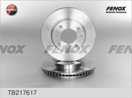 Fenox TB217617 - Спирачен диск vvparts.bg