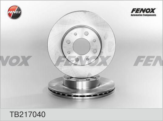 Fenox TB217040 - Спирачен диск vvparts.bg