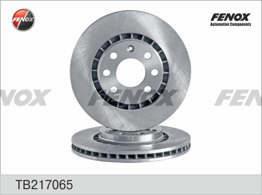 Fenox TB217065 - Спирачен диск vvparts.bg