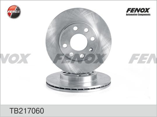 Fenox TB217060 - Спирачен диск vvparts.bg