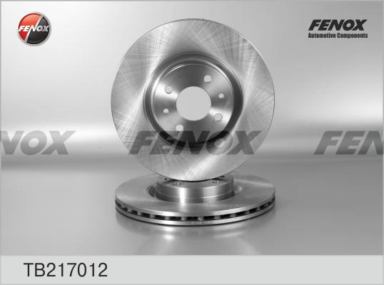 Fenox TB217012 - Спирачен диск vvparts.bg