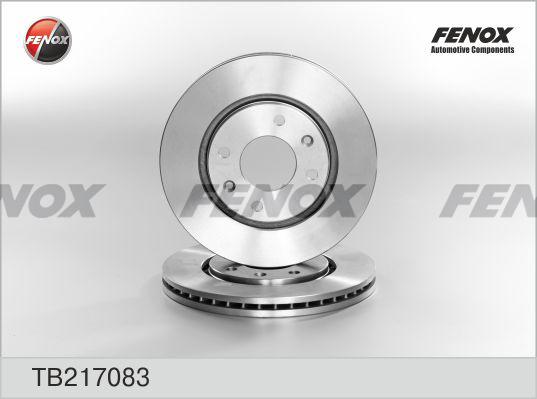 Fenox TB217083 - Спирачен диск vvparts.bg