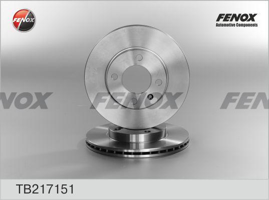 Fenox TB217151 - Спирачен диск vvparts.bg