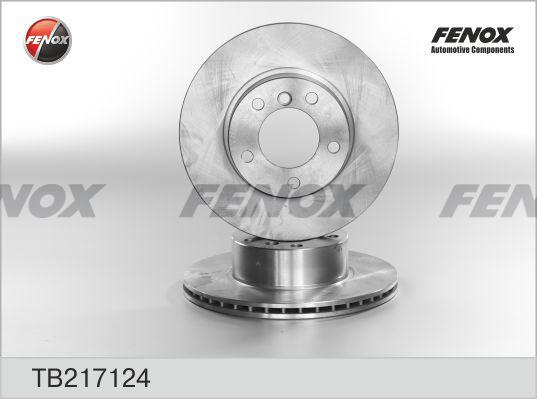 Fenox TB217124 - Спирачен диск vvparts.bg