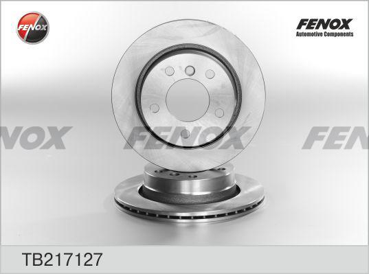 Fenox TB217127 - Спирачен диск vvparts.bg