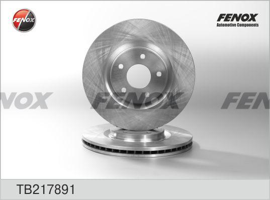 Fenox TB217891 - Спирачен диск vvparts.bg