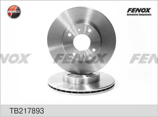 Fenox TB217893 - Спирачен диск vvparts.bg
