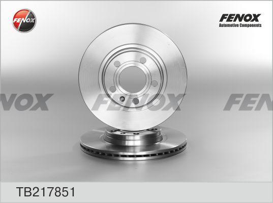 Fenox TB217851 - Спирачен диск vvparts.bg