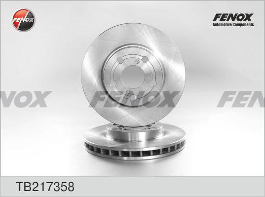 Fenox TB217358 - Спирачен диск vvparts.bg