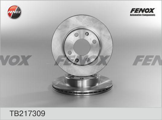 Fenox TB217309 - Спирачен диск vvparts.bg