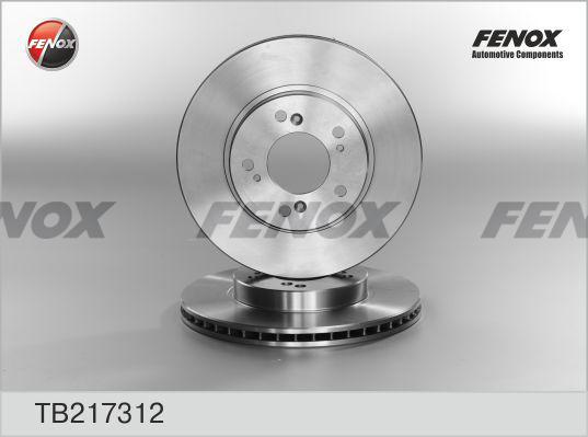 Fenox TB217312 - Спирачен диск vvparts.bg