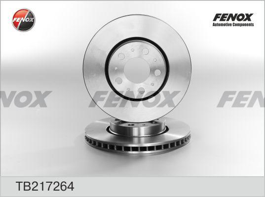 Fenox TB217264 - Спирачен диск vvparts.bg