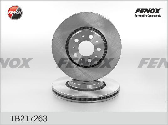 Fenox TB217263 - Спирачен диск vvparts.bg