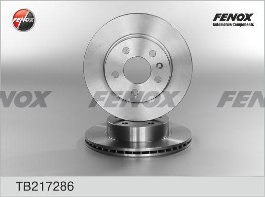 Fenox TB217286 - Спирачен диск vvparts.bg