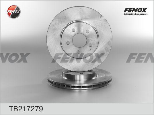 Fenox TB217279 - Спирачен диск vvparts.bg