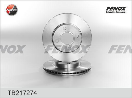 Fenox TB217274 - Спирачен диск vvparts.bg