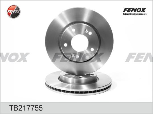 Fenox TB217755 - Спирачен диск vvparts.bg