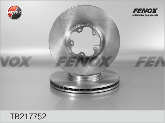 Fenox TB217752 - Спирачен диск vvparts.bg