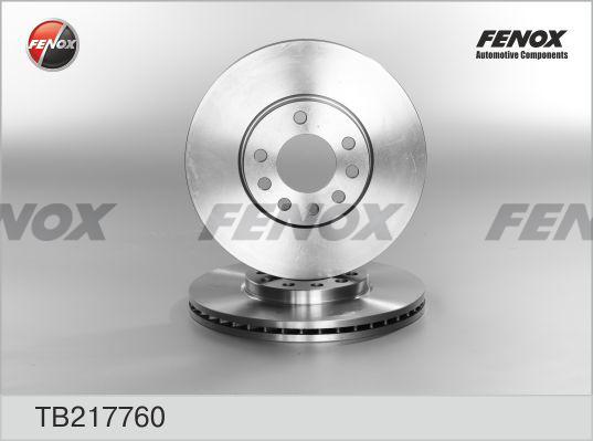 Fenox TB217760 - Спирачен диск vvparts.bg