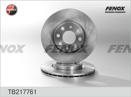 Fenox TB217761 - Спирачен диск vvparts.bg