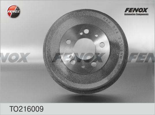 Fenox TO216009 - Спирачен барабан vvparts.bg