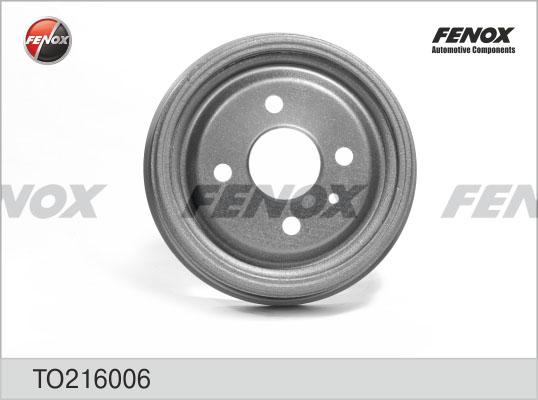 Fenox TO216006 - Спирачен барабан vvparts.bg