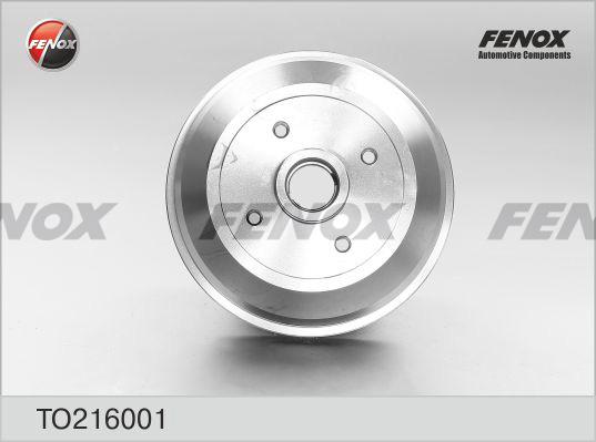 Fenox TO216001 - Спирачен барабан vvparts.bg