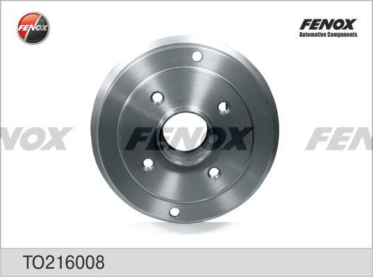 Fenox TO216008 - Спирачен барабан vvparts.bg