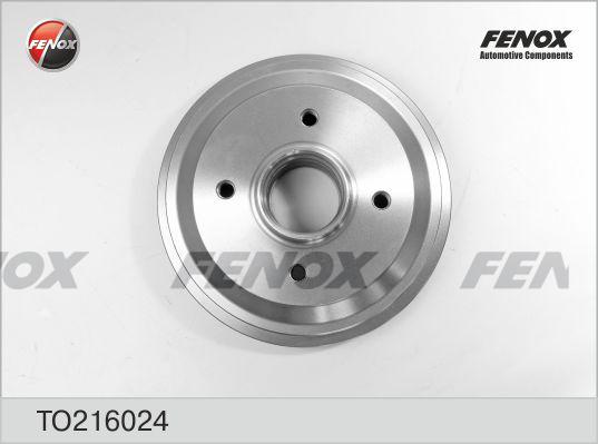 Fenox TO216024 - Спирачен барабан vvparts.bg