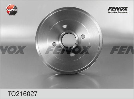 Fenox TO216027 - Спирачен барабан vvparts.bg