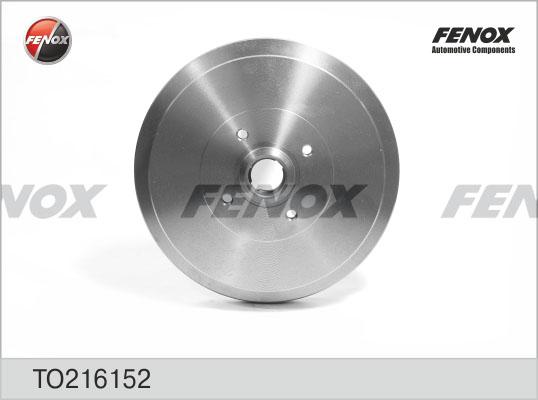 Fenox TO216152 - Спирачен барабан vvparts.bg