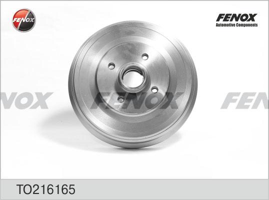 Fenox TO216165 - Спирачен барабан vvparts.bg