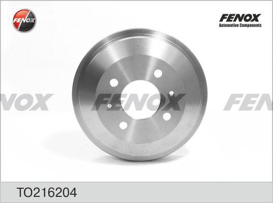Fenox TO216204 - Спирачен барабан vvparts.bg