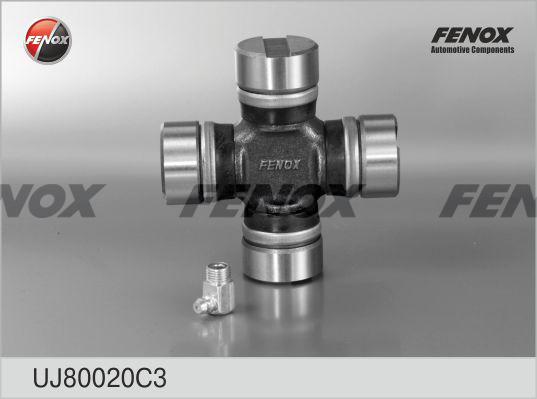 Fenox UJ80020C3 - Шарнирно съединение, кормилна колона vvparts.bg