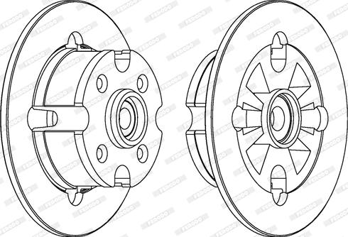 Eurobrake 5815201002 - Спирачен диск vvparts.bg