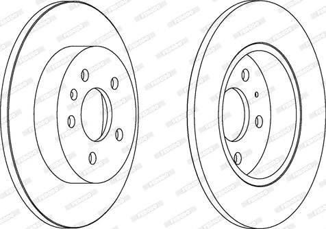 E.T.F. 19-5316 - Спирачен диск vvparts.bg